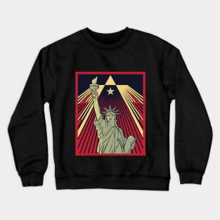 American Statue Of Liberty Crewneck Sweatshirt